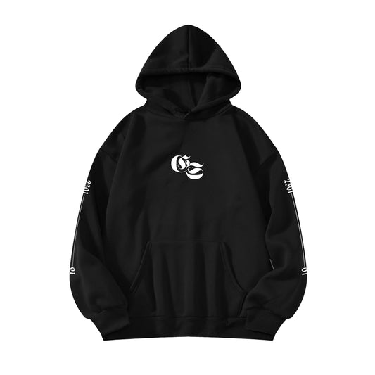 E.S. OE Logo Hoodie Black