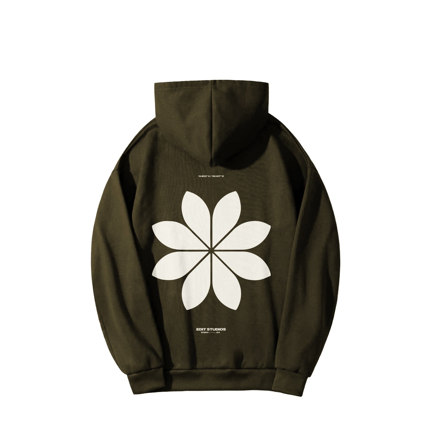 Mid Logo Military Hoodie